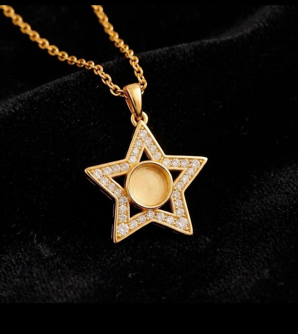 Shining Star Necklace Pendent