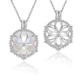 Petal Promise Cage Necklace Pendent