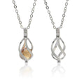 Forever Twisted Cage Necklace Pendent