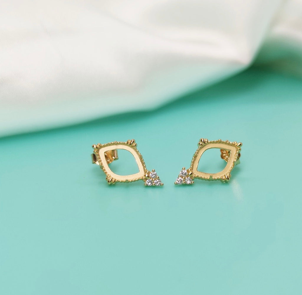 Diamond Shaped Earrings