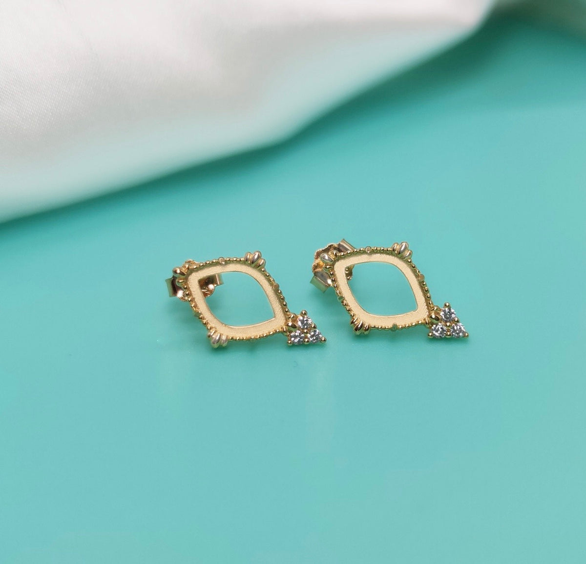 Diamond Shaped Earrings