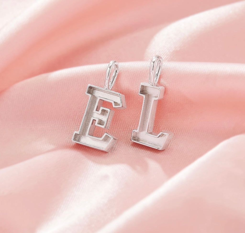Letter Necklace Pendent