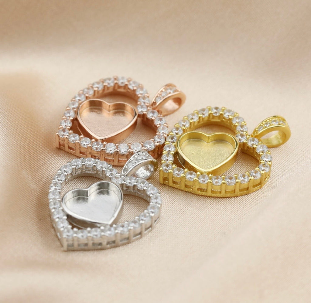 Heart Halo Necklace
