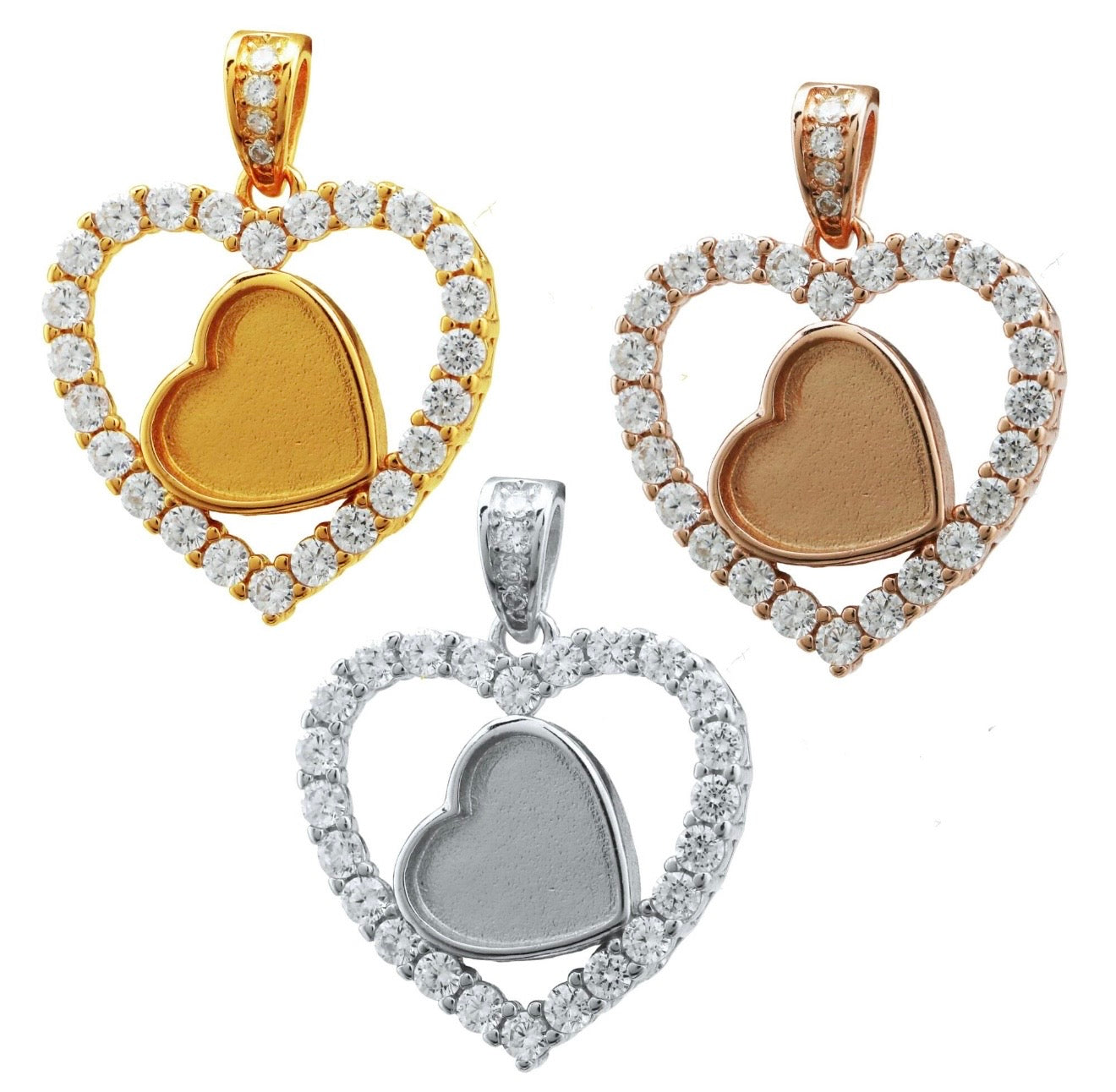 Heart Halo Necklace