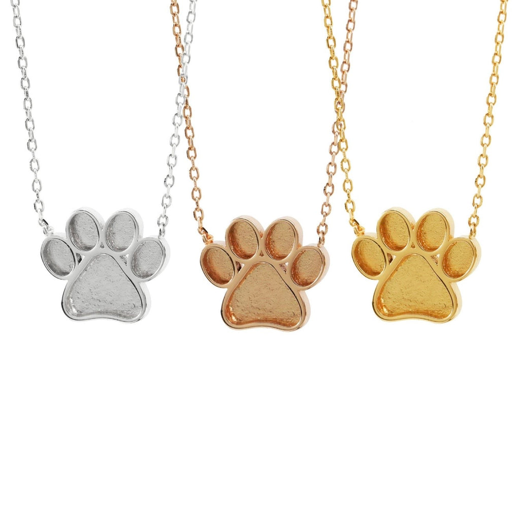 Paw Print Necklace