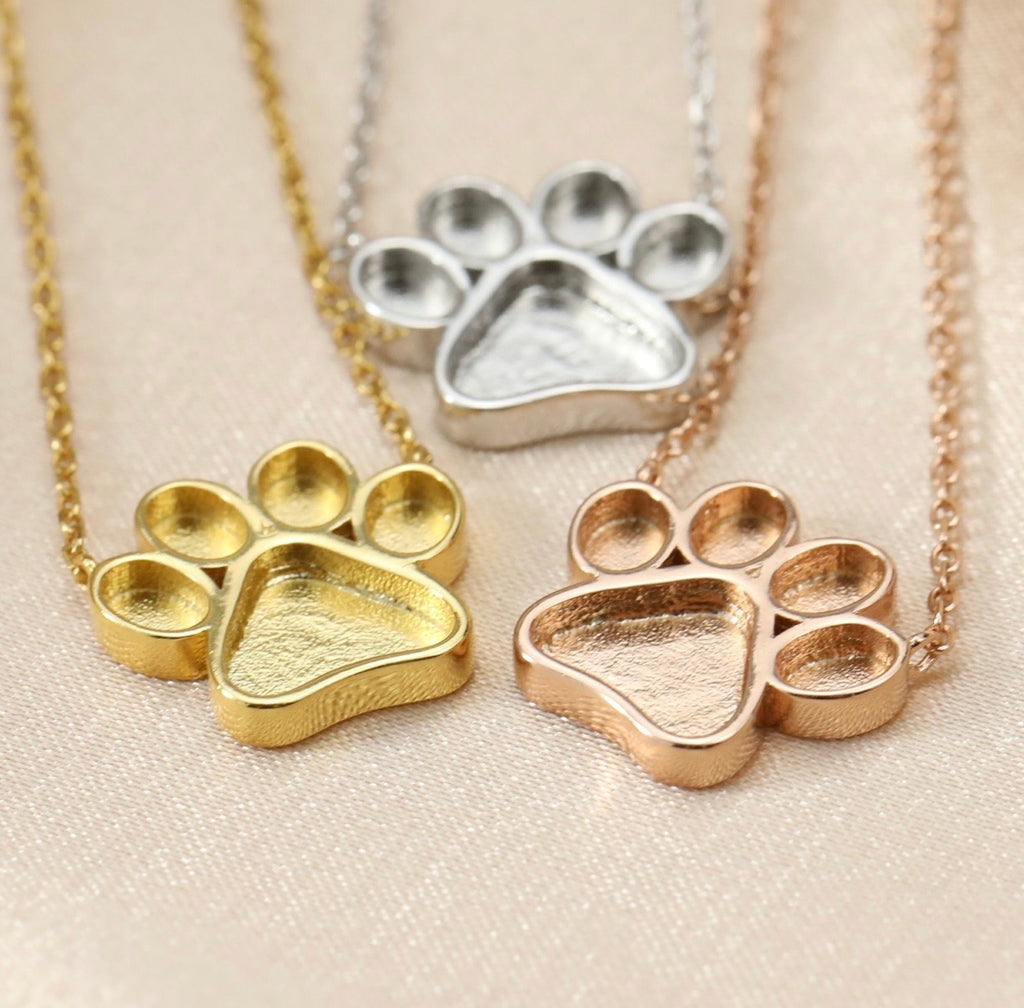 Paw Print Necklace