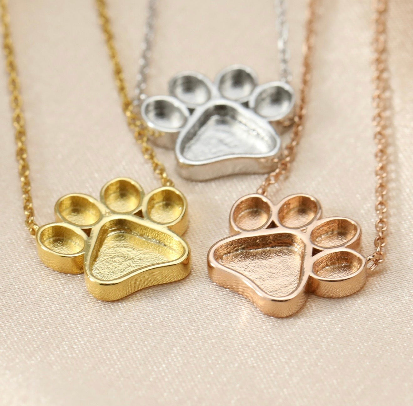 Paw Print Necklace