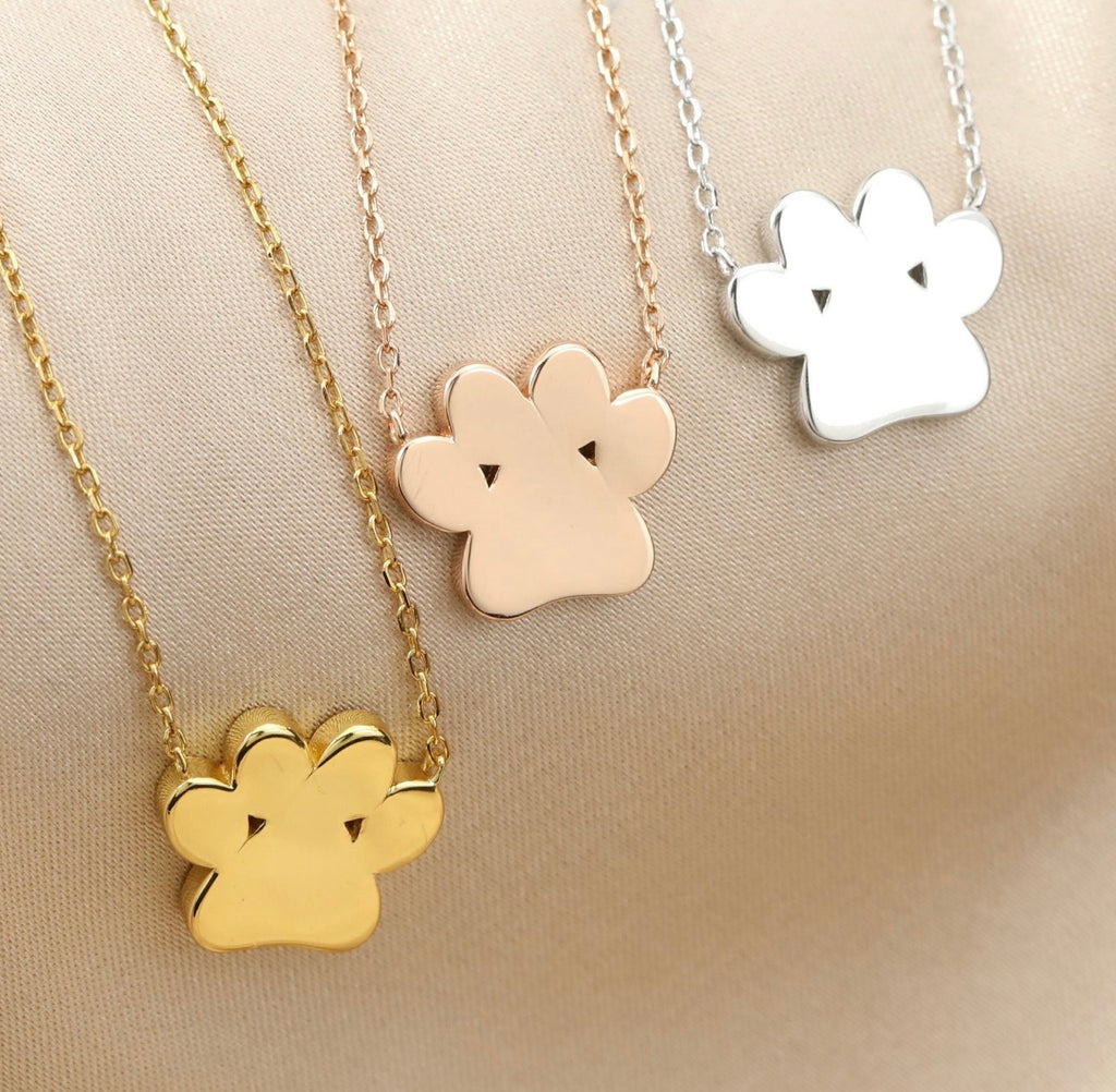 Paw Print Necklace
