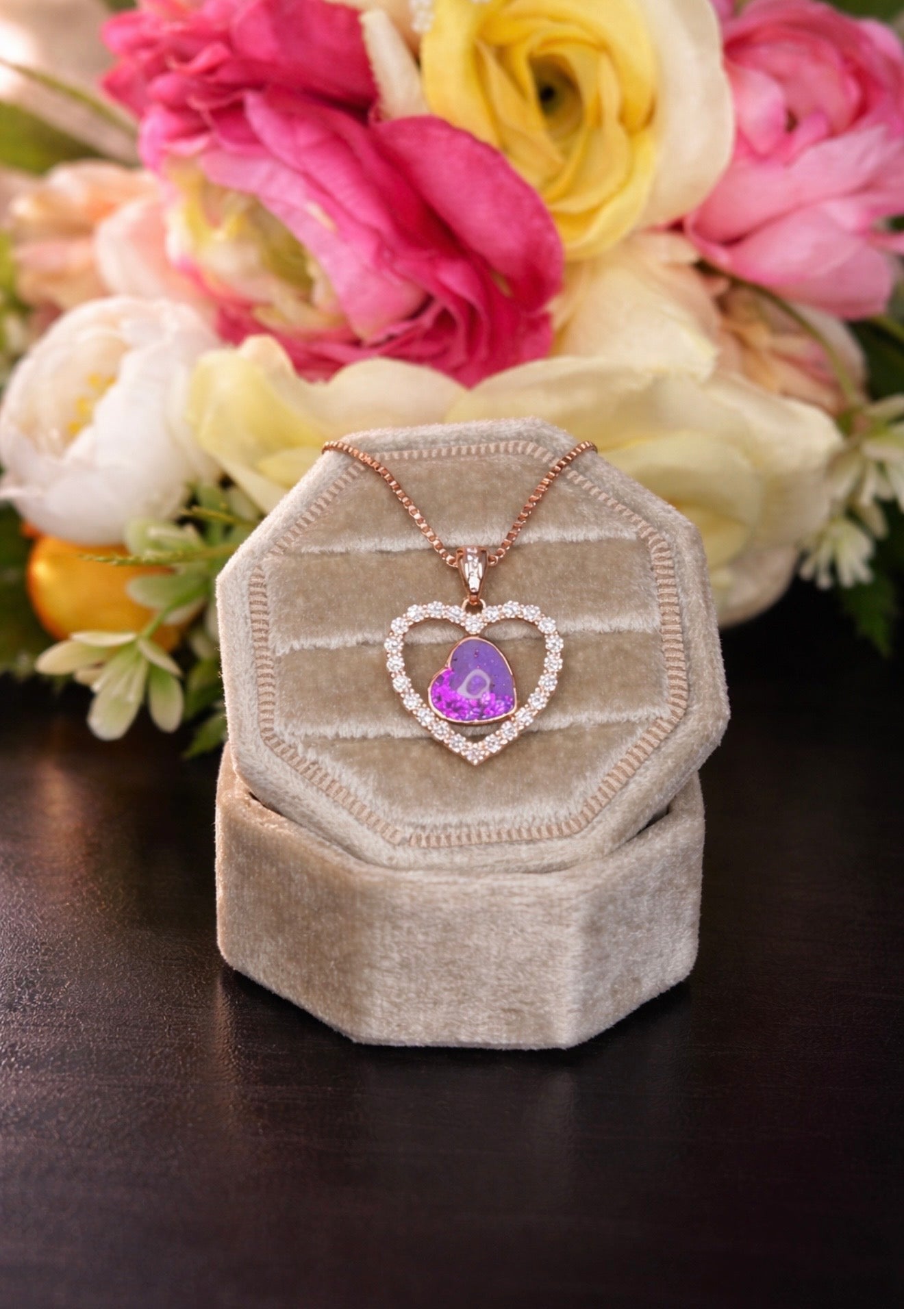 Heart Halo Necklace