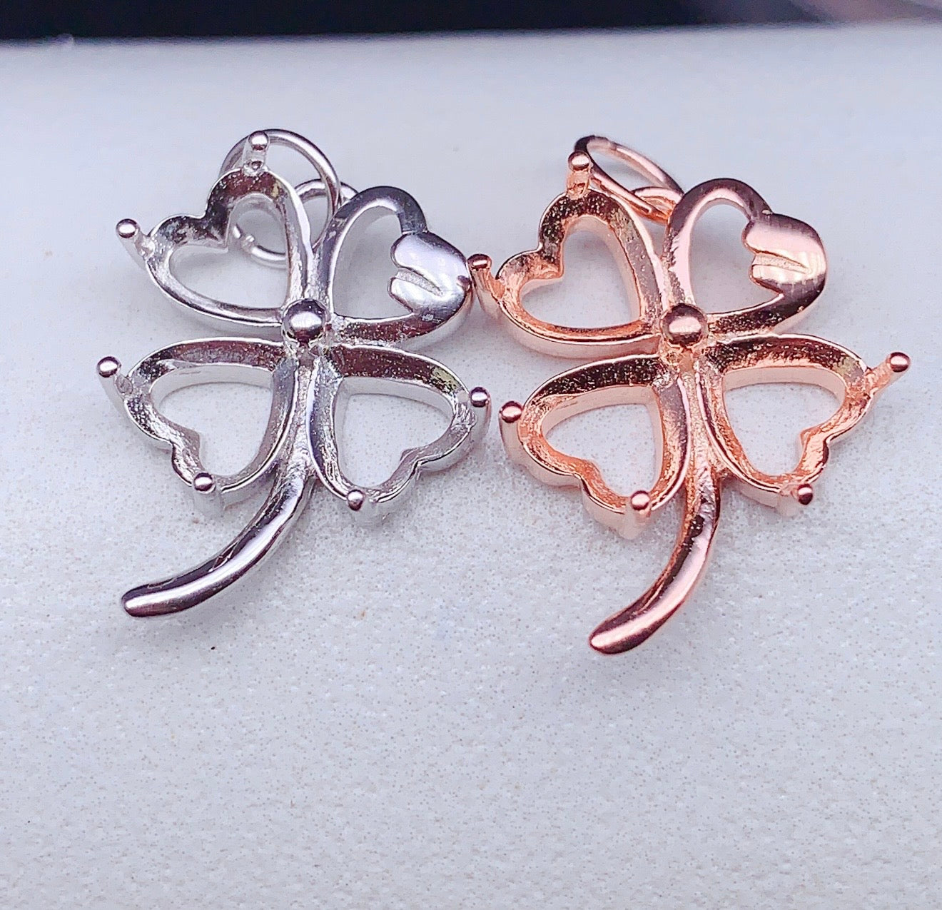Clover Heart Necklace