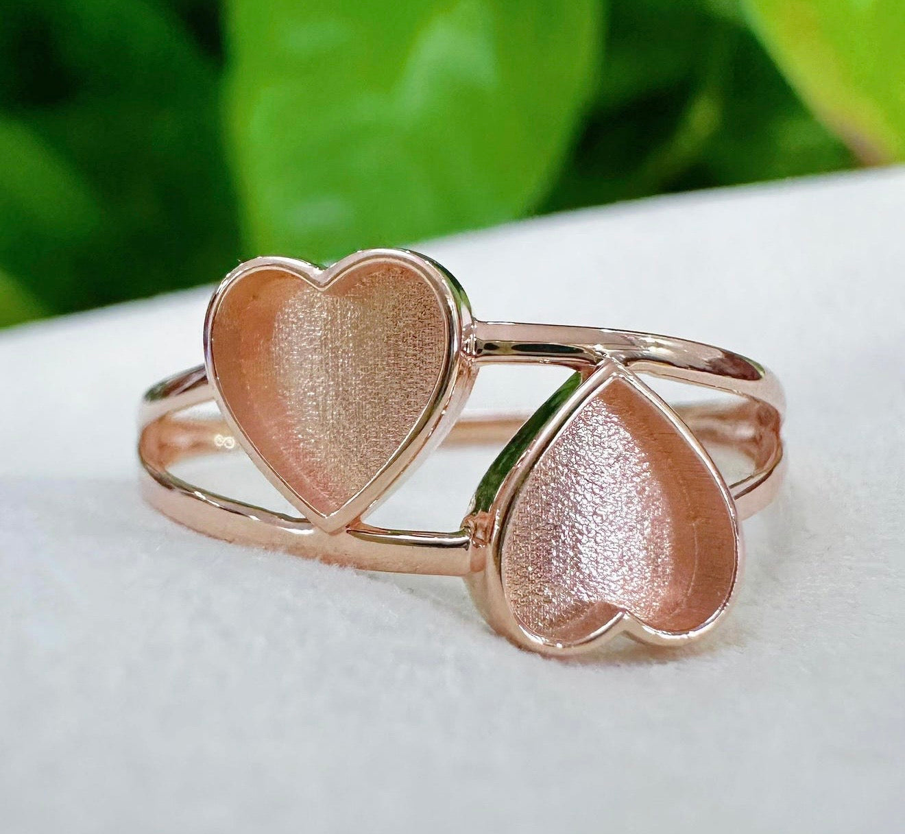 Double Heart Ring