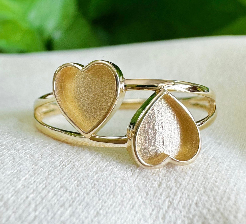 Double Heart Ring