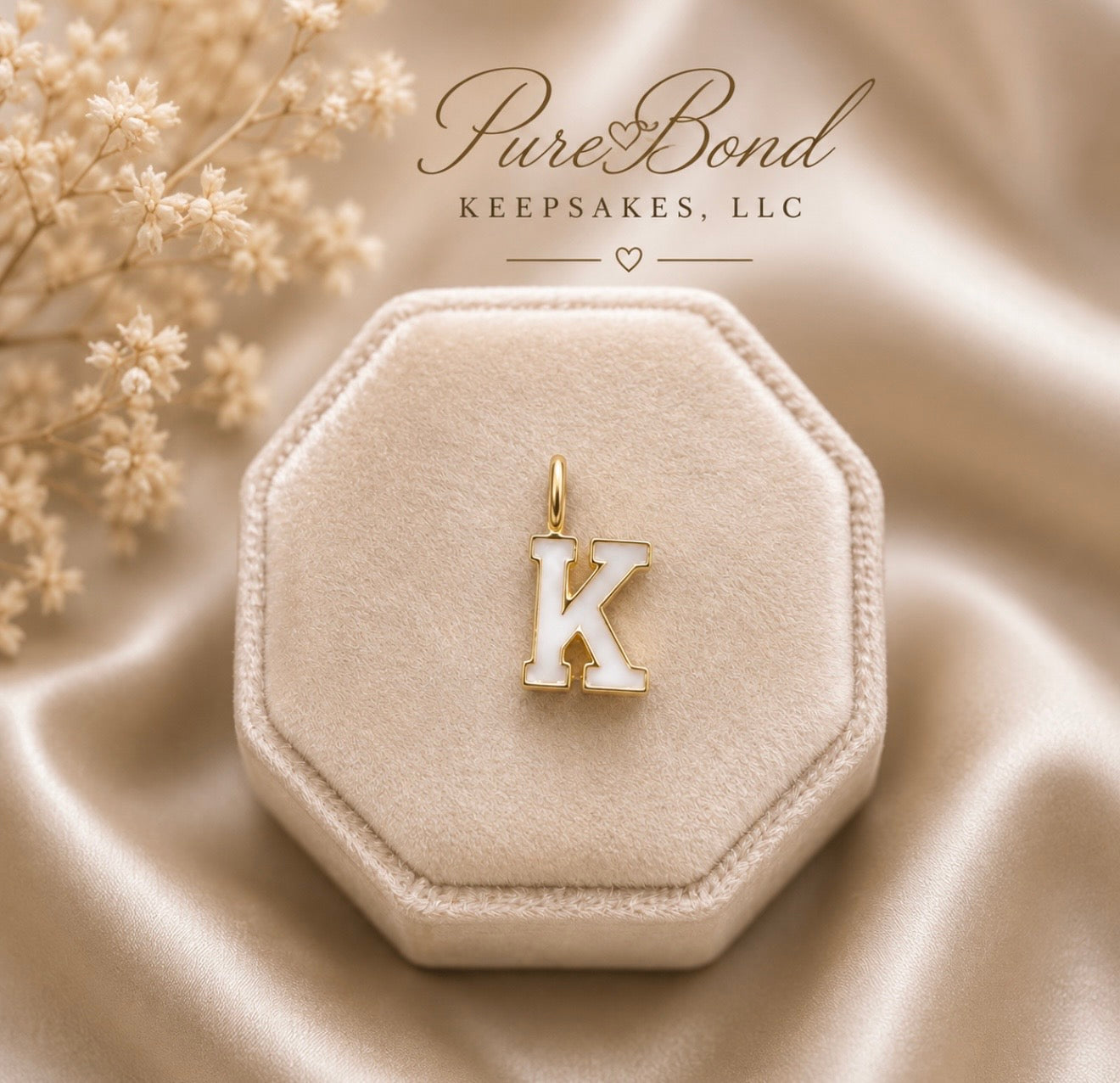 Letter Necklace Pendent