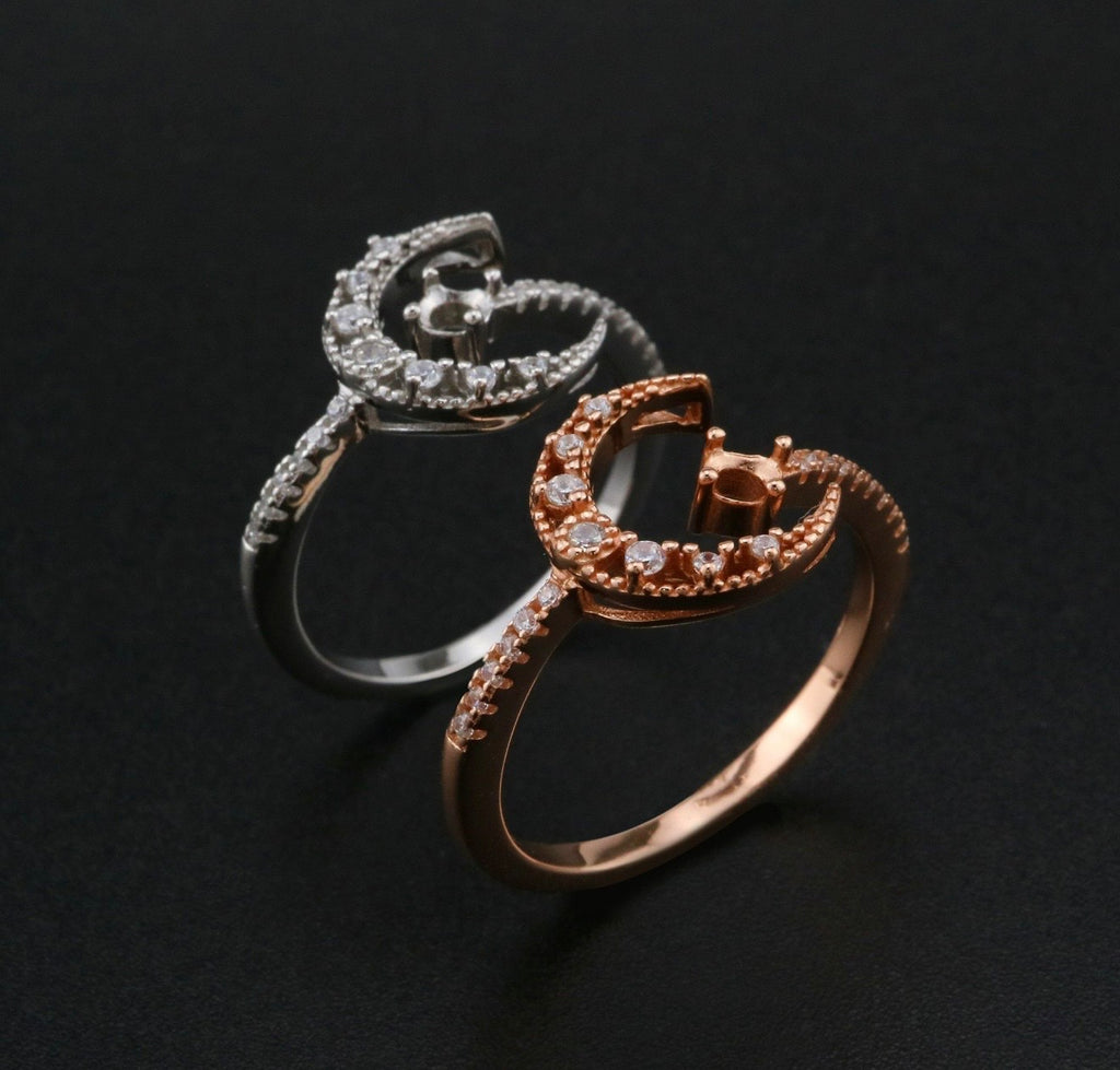 Moon and Stars Ring